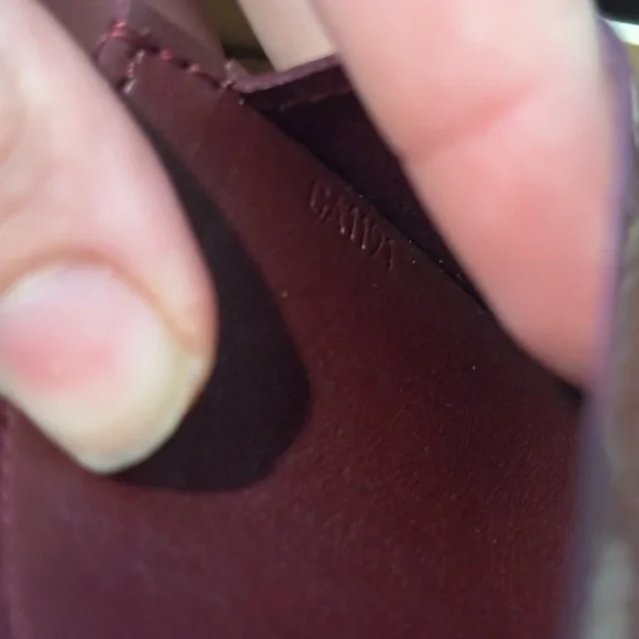 Louis Vuitton Amarante Burgandy Monogram Vernis Mini Card Holder Wallet - Picture 6 of 6